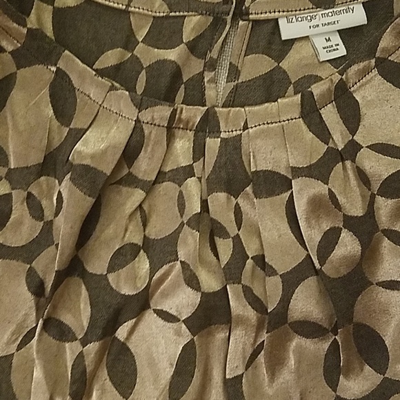 Liz Lange Gold Tunic - Picture 3 of 5